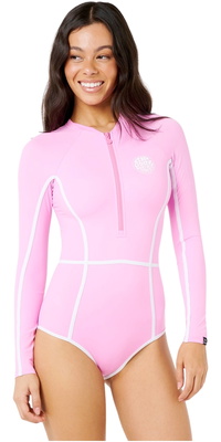 2026 Rip Curl Da Donna Tuta Da Surf Classica A Maniche Lunghe 19FWRV - Fuchsia