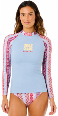 2026 Rip Curl Da Donna Coastal Instinct UPF Long Sleeve Rest Vest 1A2WRV - Multico