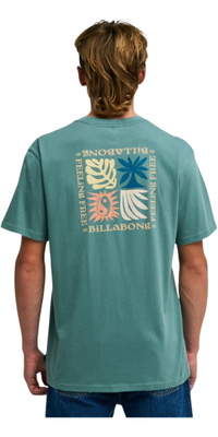 2026 Billabong Da Uomo Ondata Maglia EBYZT00563 - Sea Green