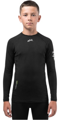 2026 Zhik Junior Hydrophobic Fleece Top DTP-420-Y-BLK - Black