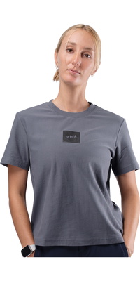 2026 Zhik Da Donna Logo Cotton Tee TEE-0735-SLT-W - Slate