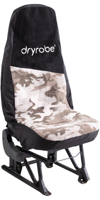 2026 Coprisedile Singolo Per Auto « Dryrobe » SINGLECSC - Mimetico Sabbia / Black