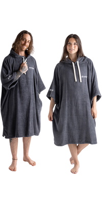 Accappatoio Con Cambio Asciugamani In Cotone Biologico  Dryrobe  2026 ORGANICTCRDS - Dark Slate