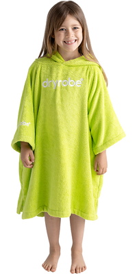 2026 Dryrobe Bambino Accappatoio In Spugna Biologico ORGANICJTCRLG - Lime Green