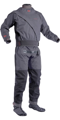 2026 Palm Da Uomo Cascade Drysuit 13912 - Jet Grey / Black