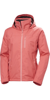 2026 Helly Hansen Da Donna Crew Giacca Intermedia Con Cappuccio 2.0 34447 - Sunset Pink