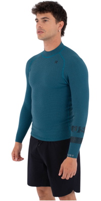 2026 Hurley Da Uomo Plus Texture 1.5/ 1mm Giacca Da Muta MSJ0013109 - Black / Azzurro