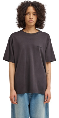 2026 Element Da Donna Maglia A Maniche Corte Con Pigmento T-Shirt ELJKT00130 - Off Black