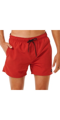 2026 Rip Curl Da Uomo Offset Volley Boardshorts CBOLQ4 - Red