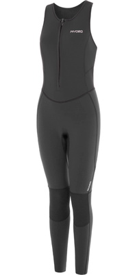 2026 Nyord Da Donna Solu Yulex 2/2mm Front Zip Long Jane Muta SOLWLJ22001 - Black