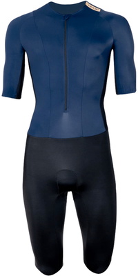 2026 HUUB Da Uomo Tuta Da Triathlon Collective TCLCBN - Black / Blu Navy