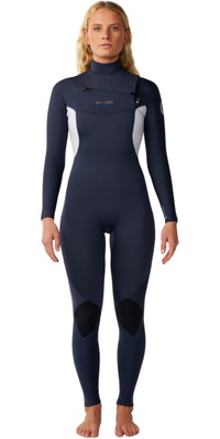 2026 Rip Curl Da Donna Dawn Patrol 5/4mm Chest Zip Muta 17UWFS - Slate