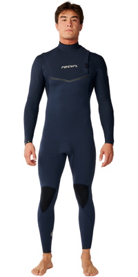 2026 Rip Curl Da Uomo E-Bomb 5/3mm Zip Free Muta 17KMFS - Navy