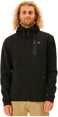 2026 Rip Curl Da Uomo Partenza Anti-Serie Fleece CFEDB9 - Black
