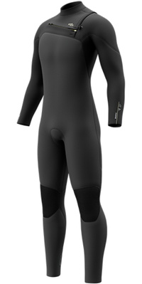 2026 Mystic Da Uomo Motion 5/3mm Chest Zip Muta 35000.270006 - Black