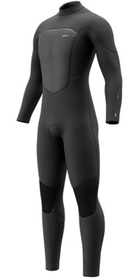 2026 Mystic Da Uomo Majestic 5/4mm Back Zip Muta 35000.270050 - Black