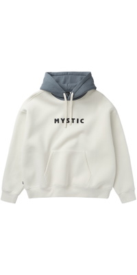 2026 Mystic Da Uomo Eclipsis Hooded Maglione 35104.26013 - Off White