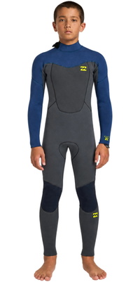 2026 Billabong Bambino Absolute Core 4/3mm Back Zip Muta ABBW100164 - Dark Denim
