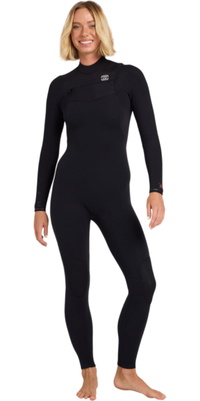 2026 Billabong Da Donna Furnace Revo 5/4mm Chest Zip Muta ABJW100243 - Black