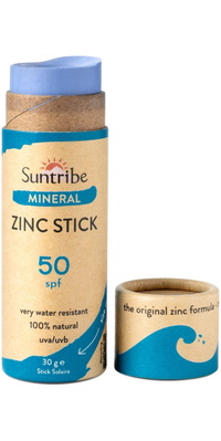 2026 Suntribe Biologico Minerale Zinco Stick Solare Con SPF 50 STZS - Ocean Blue