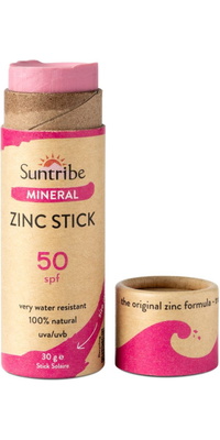 2026 Suntribe Organico Minerale Zinco Stick Sole Con SPF 50 STZS - Pretty Pink