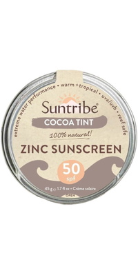 2026 Suntribe Biologico Minerale Zinco Stagno SPF 50 STZT - Cocoa Tint