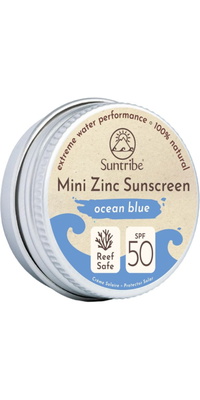 2026 Suntribe Biologico Minerale Mini Zinco Stagno SPF 50 STZTM - Ocean Blu