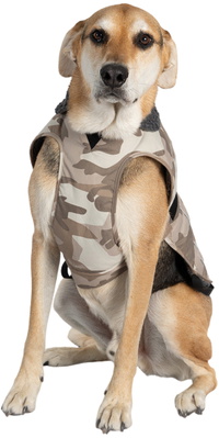2026 Dryrobe Dog Coat V3DRDC - Sand Camo
