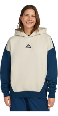 2026 O'Neill Da Donna Fwc'Gioco Hoodie 1750135 - Linen White Colour Block