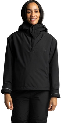 2026 Red Paddle Co Da Donna EVO Pro Impermeabile Isolato Giacca A Zip Metà 005-009-007-0029 - Stealth Black