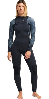 2026 Roxy Womens Swell Natural 4/3mm Chest Zip Wetsuit 26BW213509 - Bandana