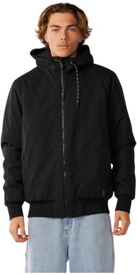 Rip Curl Da Uomo Serie One Shot 5K / 5K Giacca 038MJA - Black / Black