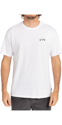 2026 Billabong Da Uomo Arch Wave Short Sleeve Tee C1SS65BIP2 - White