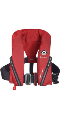 2026 Crewsaver Junior Crewfit 150N Lifejacket Auto With Harness 9705RA - Red
