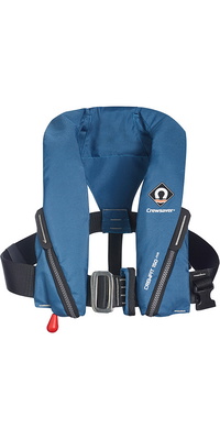 2026 Crewsaver Junior Crewfit 150N Lifejacket Auto With Harness 9705BA - Blue