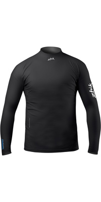 2026 Zhik Bambino Rash Guard A Manica Lunga In Eco-spandex DTP-0063-K-BLK - Black