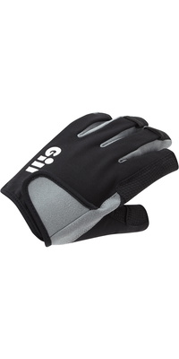 2026 Gill Bambino Guanti Deckhand A Dita Corte 7043J - Black