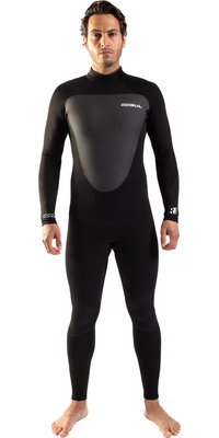 2026 Gul Da Uomo Response 4/3mm Gbs Back Zip Muta RE1246-C1 - Black