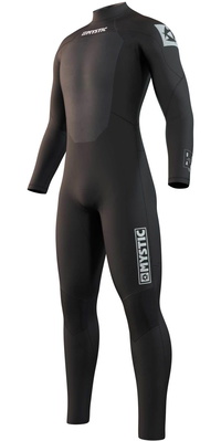 Mystic Da Uomo Star 3/2mm Back Zip Muta 210311 - Black