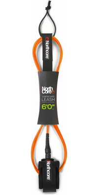2026 Northcore 6FT Guinzaglio Per Tavole Da Surf NOCO54F - Orange