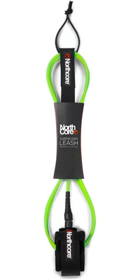 2026 Northcore 7FT Guinzaglio Per Tavole Da Surf NOCO55G - Green