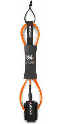 2026 Northcore 7FT Guinzaglio Per Tavole Da Surf NOCO55F - Orange