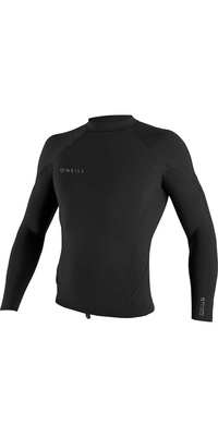 2026 Oneill Uomini Reactor Ii 1.5mm Top A Maniche Lunghe In Neoprene 5080 - Nero