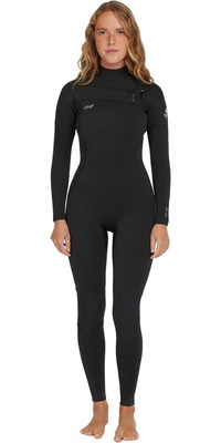 2026 ONeill Da Donna Epic 5/4mm Chest Zip Muta 5652 - Black