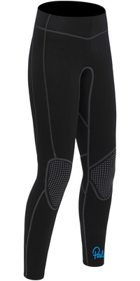 2026 Palm Womens Quantum 3mm Flatlock Wetsuit Trousers 12239 - Black