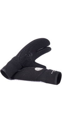 2026 Rip Curl Flashbomb 5/3mm 3 Finger Gloves WGLYEF - Black