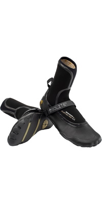 2025 Solite Custom Pro 2.0 3mm Wetsuit Boots 21001 - Black / Gum