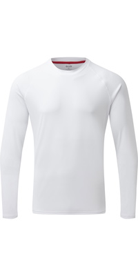 2026 T-shirt Manica Lunga Da Uomo Gill Uv Tec Bianca Uv011
