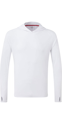 2026 Gill Felpa Con Cappuccio Uv Tec Bianca Uv016