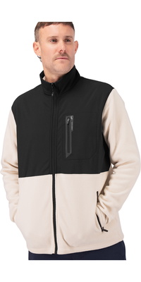 Zhik Da Uomo Hybrid Fleece Giacca JKT-0035-M-CHK - Chalk